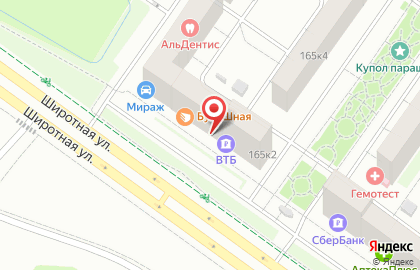 Аптека для всей семьи на Широтной улице на карте