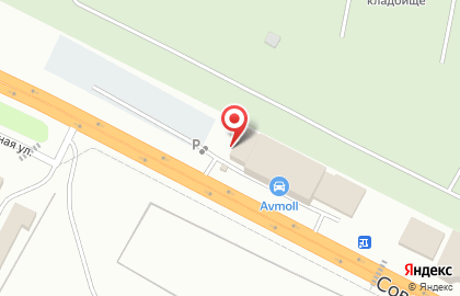 Автостоянка Мир Техники на карте