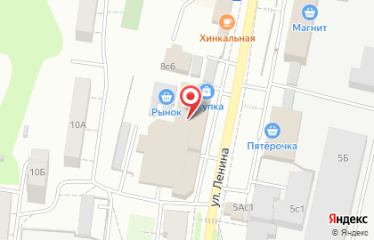 Фирменный магазин БахрушинЪ на улице Ленина на карте