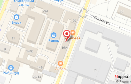 Столовая в Санкт-Петербурге на карте