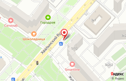 Мосгортранс на Жулебинском бульваре на карте