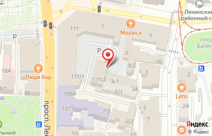 Главная инспекция государственного строительного надзора Томской области на карте