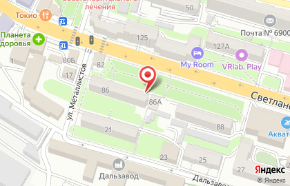 Маэстро на Светланской улице на карте