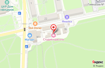 Салон красоты Стиль на улице Попова на карте