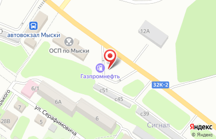 Газпромнефть в Кемерово на карте