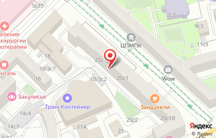 Школа №1574 в Москве на карте