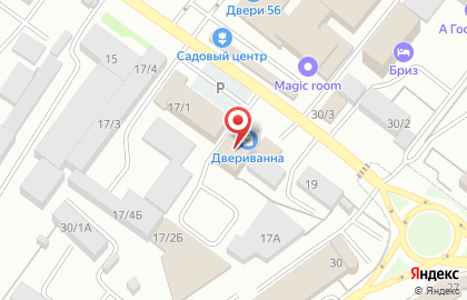 Сеть фирменных салонов дверей PRO DVERI в проезде Автоматики, 17 на карте