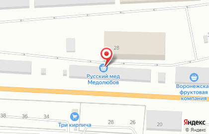 Русский Мед Воронеж на карте