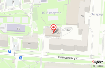 Продуктовый магазин в Санкт-Петербурге на карте