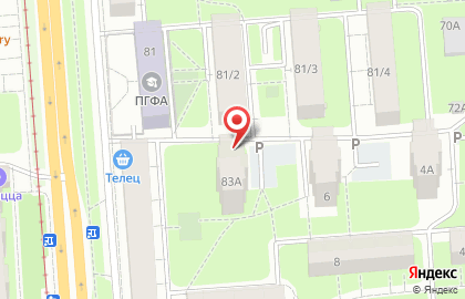 Автостоянка в Перми на карте