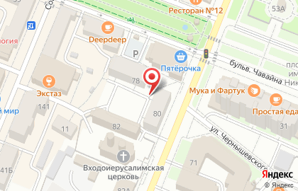 Штоф на Вознесенской улице на карте