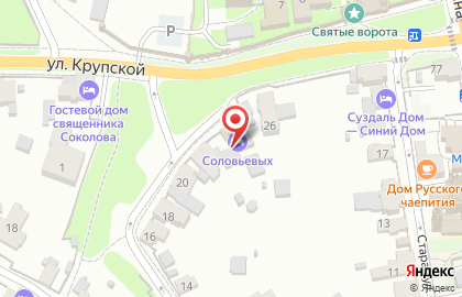 Теремки в Суздале на карте