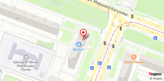 Салон красоты Gladko Moscow на карте