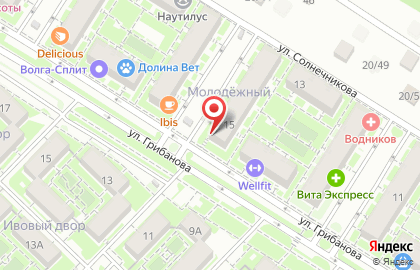 Оптово-розничный магазин Матроскин в Советском районе на карте