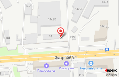 Специализированный магазин настольного футбола Kiker-shop.ru в Красногвардейском районе на карте