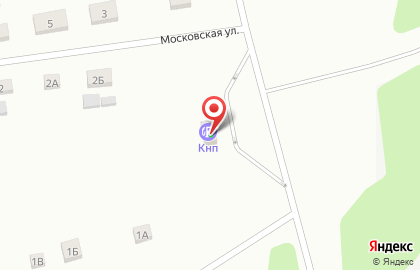 Заправочная станция КНП на Московской улице на карте