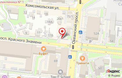 Компания по продаже автомобилей из Японии Япония Транзит на проспекте Красного Знамени на карте