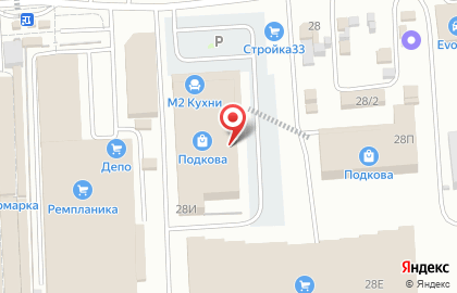 Магазин Мебель братьев Баженовых на улице Куйбышева на карте