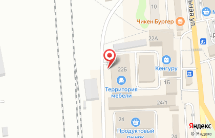 Мебельный салон Территория мебели на Привокзальной улице на карте