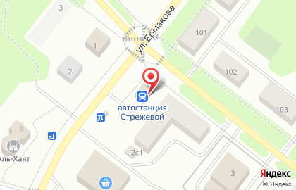 Кафе в Томске на карте