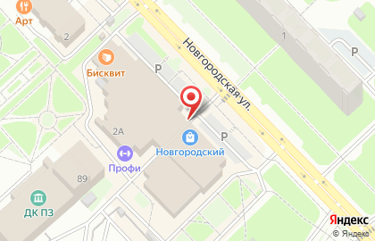 Багетная мастерская Вероника на Новгородской улице на карте