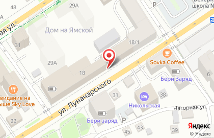 Клиника доктора Ефимова в Тюмени на карте