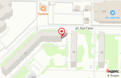 Парикмахерская Пион в Приволжском районе на карте