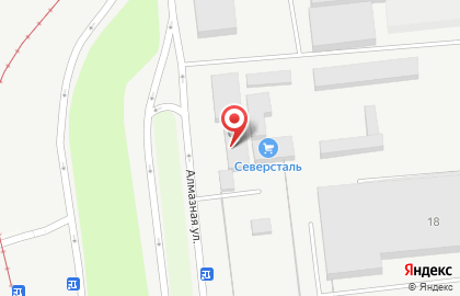 ОАО Завод Железобетон на Алмазной улице на карте