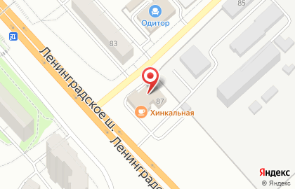 Кафе Хинкальная, кафе в Москве на карте