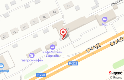 Автоцентр Автогид на Цветочной улице на карте