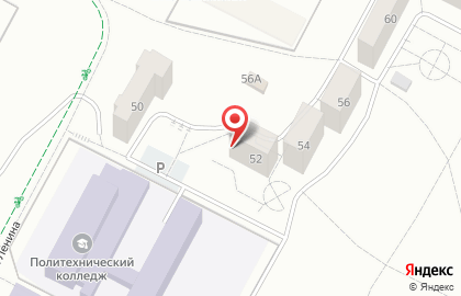 Продуктовый магазин Енисей в Центральном районе на карте