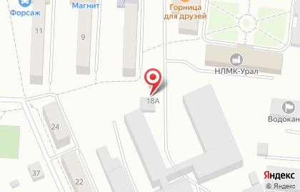 Служба заказа легкового транспорта Миг в Екатеринбурге на карте