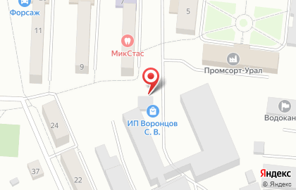 Стоматология МикСтас на улице Ленина в Ревде на карте