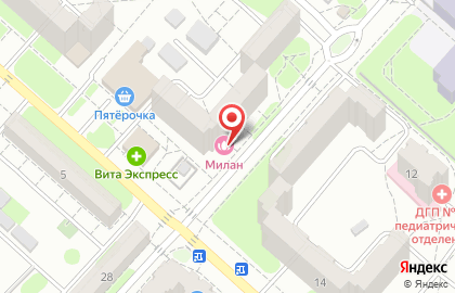 Парикмахерская МилАн на Минской улице на карте