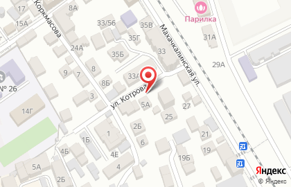 Адвокатский кабинет Абдулаев С.З. в Махачкале на карте