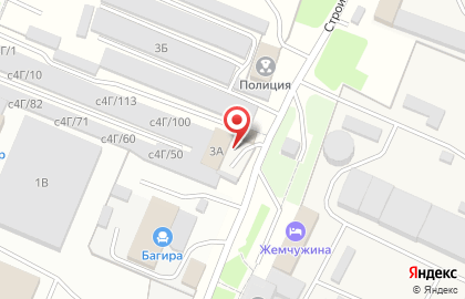 СТО Бавария на Строительной улице на карте