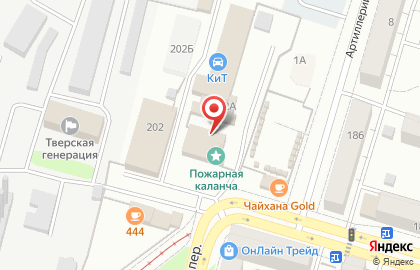 Отдел надзорной деятельности по Заволжскому району г. Твери на карте