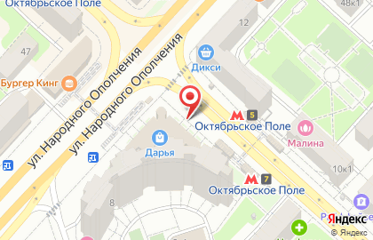 Parish mode на карте