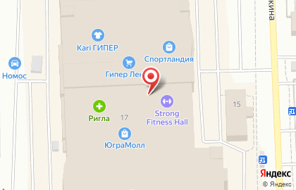 Магазин Часы-Н в Ханты-Мансийске на карте