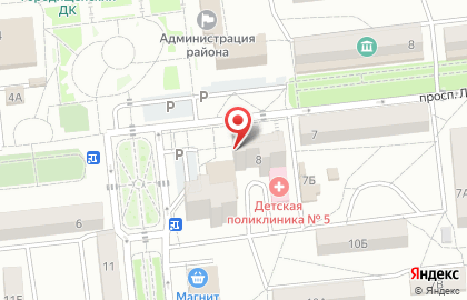 Детская поликлиника Городищенской ЦРБ на карте