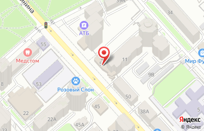 Аптека Планета Здоровья в Центральном районе на карте