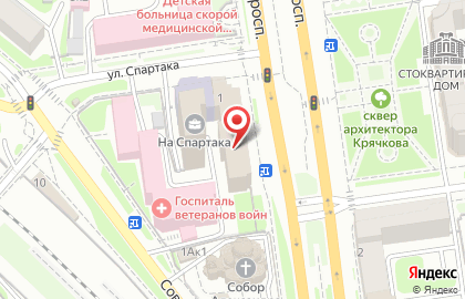 Компания Мой Офис на Красном проспекте на карте