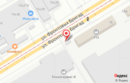 Завод Полимерных Изделий в Орджоникидзевском районе на карте