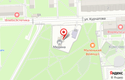 Медина, мечеть на карте