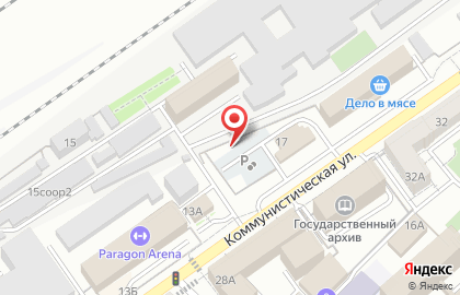 Автостоянка в Волгограде на карте