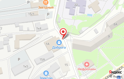 Магазин крепежа Доброга на карте