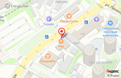 Фабрика межкомнатных дверей и интерьерных решений Зодчий на улице Красная Сибирь на карте