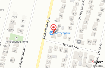 Автокомплекс Терский на карте