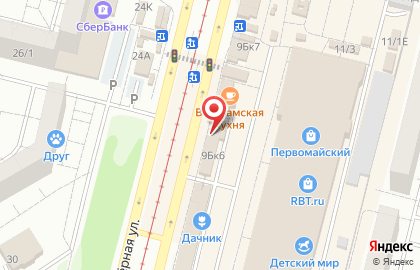 Мини-маркет Дружино в Советском районе на карте