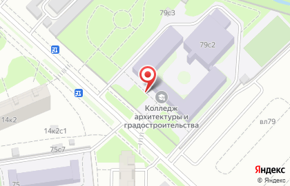 Градостроительства и Предпринимательства Московский Колледж на карте